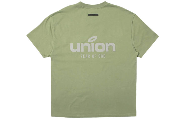 Fear Of God Essentials x Union LA FW21 T Shirt Unisex Green