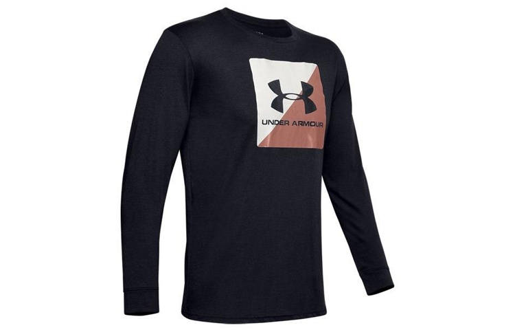 Under Armour T Shirts Men's Black Crew Neck Moderate