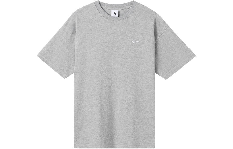 Nike Nike Solo Swoosh T Shirt Men's Dark Heather Gray