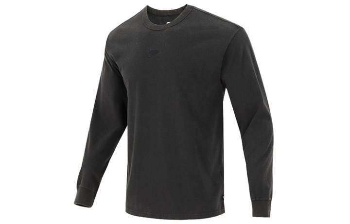 Nike Nike T Shirts Men's Black Crew Neck Moderate Straight Fit