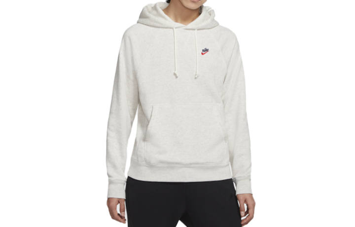 Nike Nike Sweatshirts Men's White Hooded Moderate Regular