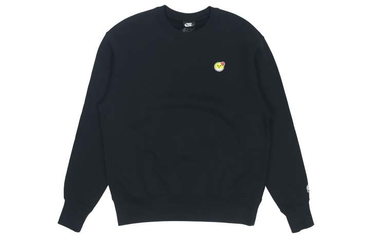 Nike Nike Sweatshirts Men's Black Crew Neck Moderate Regular