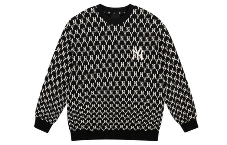MLB MLB Crew Neck Loose Fit Regular Sweatshirt Unisex Black