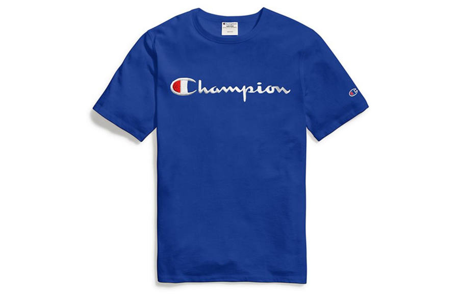 Champion Champion T Shirt US Version Unisex Royal Blue