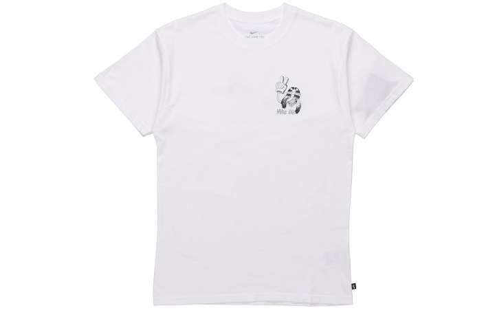 Nike Nike SB Drop Shoulder Sleeve T-Shirt Unisex White