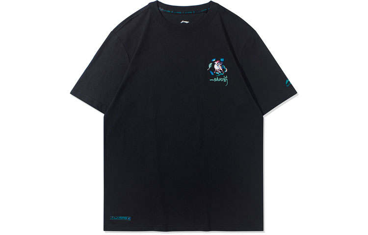 Li-Ning Li Ning Sports Fashion Collection T Shirt Men's Black