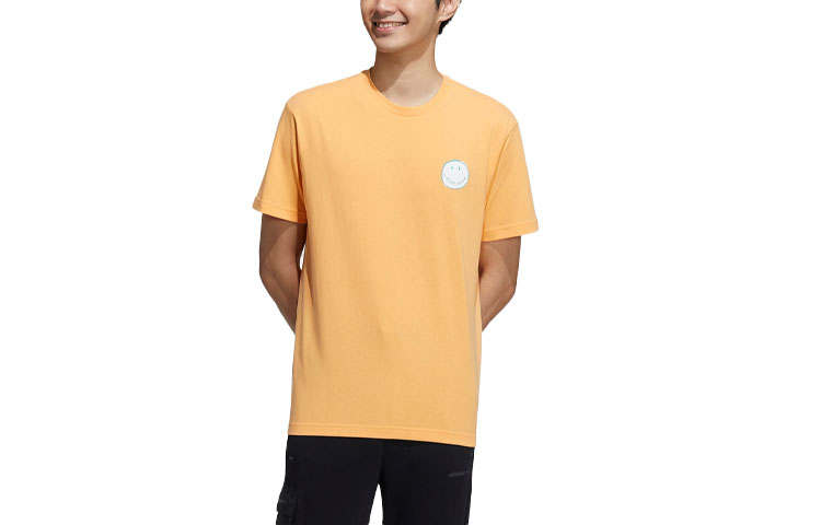 Adidas Neo T Shirt Men's Orange Yellow