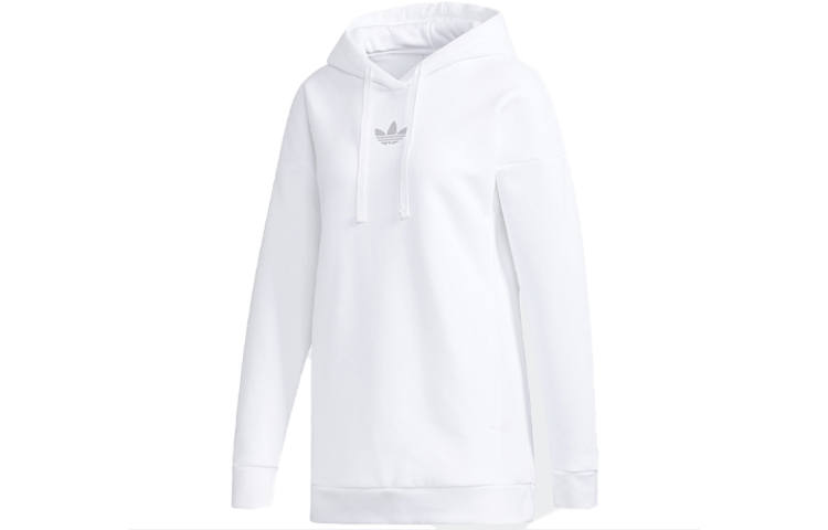 Adidas Originals Sweatshirts Women's White Hooded Moderate