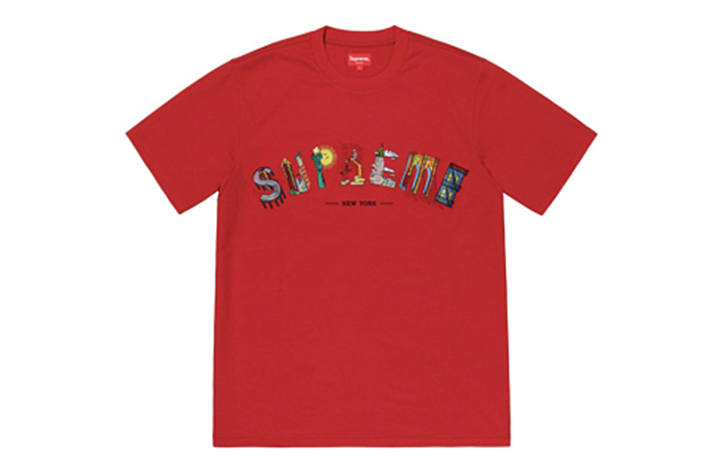 Supreme Supreme Letter Print T Shirt Unisex
