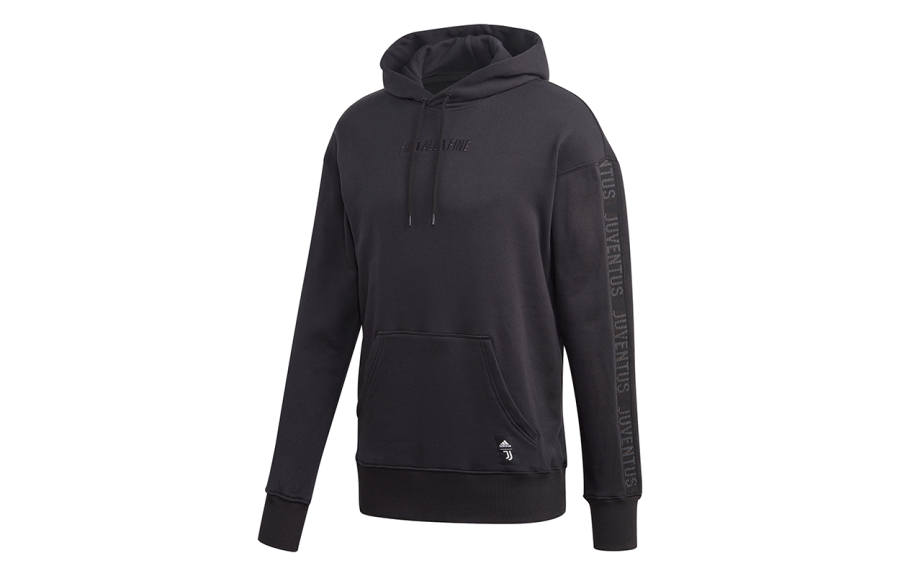 Adidas Adidas Sweatshirts Men's Black Hooded Moderate Regular