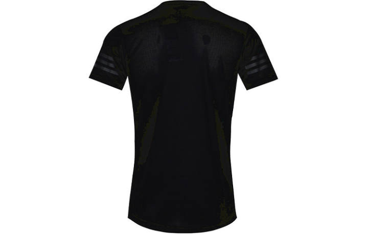 Adidas Adidas T Shirts Men's Black Crew Neck Moderate Straight Fit