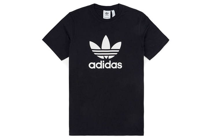Adidas Originals Trefoil logo-print T-shirt