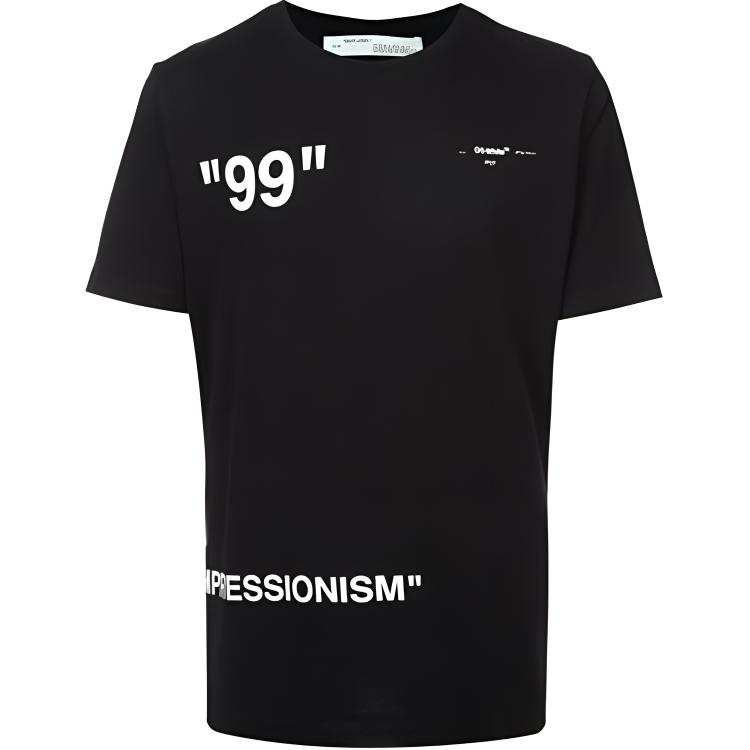 OFF-WHITE OFF WHITE Ice Man Graphic Print T Shirt