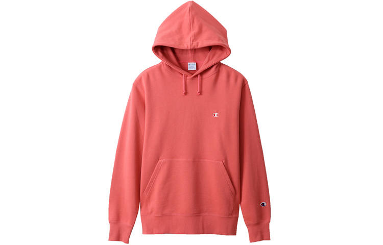 Champion Sweatshirts Unisex Pink Hooded Moderate Regular