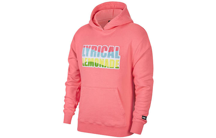 Jordan Jordan Sweatshirts Men's Pink Hooded Moderate Regular