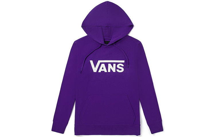Vans Sweatshirts Unisex Purple Hooded Moderate Regular