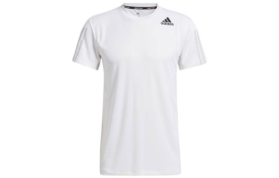 Adidas Adidas Set-in Sleeve T-Shirt Men's White