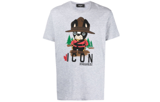 DSQUARED 2 FW21 T Shirt Men's Gray