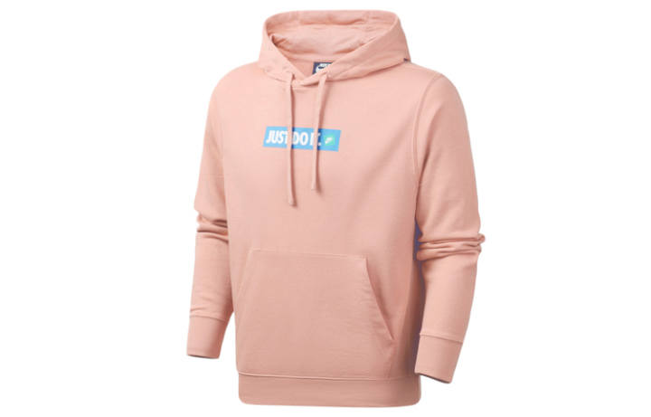 Nike Nike Sweatshirts Men's Pink Hooded Moderate Regular