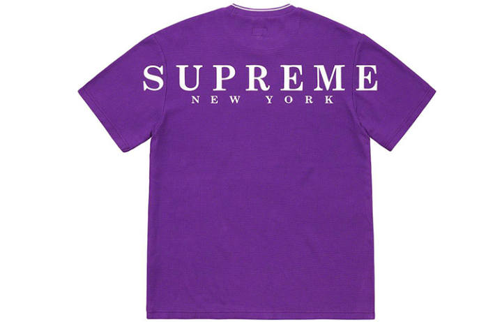 Supreme Supreme Stripe Rib Waffle Top