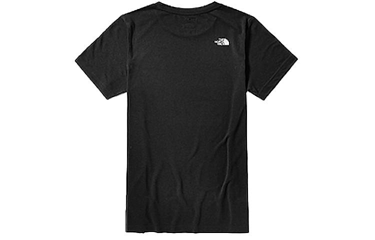 THE NORTH FACE T Shirts Men's Black Crew Neck Moderate Straight Fit