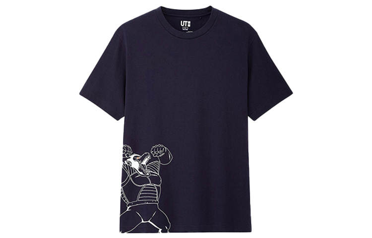 UNIQLO T Shirt Unisex Navy Blue