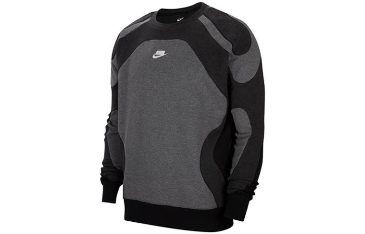 Nike Nike Sweatshirts Men's Black Crew Neck Moderate Regular