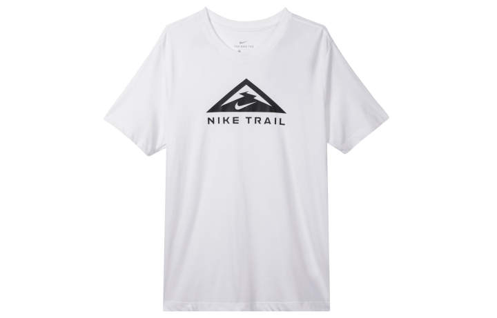 Nike Nike T Shirts Men's White Crew Neck Moderate Straight Fit