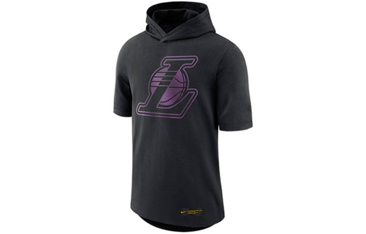 Nike Nike T Shirts Men's Black Crew Neck Moderate Straight Fit