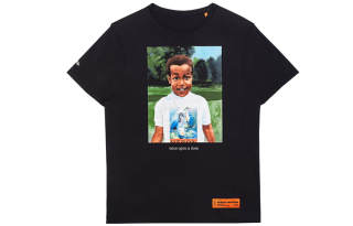 HERON PRESTON T Shirt Men's Black