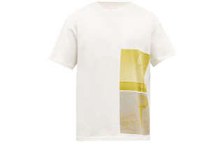 A-COLD-WALL* A COLD WALL* T Shirts Men's White Crew Neck Moderate Straight Fit