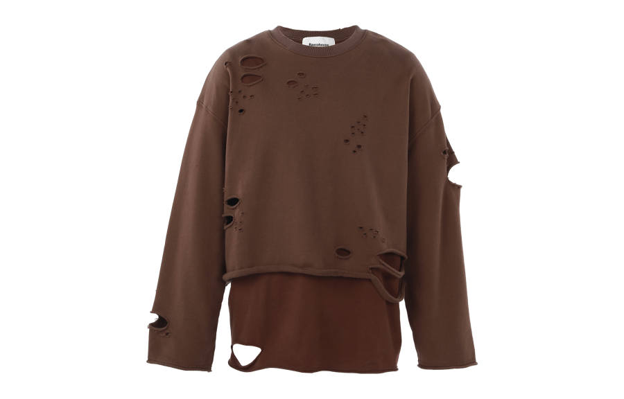 Raucohouse T Shirts Unisex Crew Neck Moderate Mock Two Piece