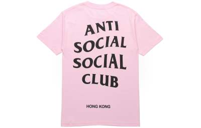 ANTI SOCIAL SOCIAL CLUB T Shirt Unisex Cherry Blossom Pink