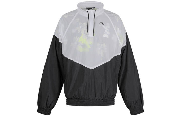 Nike Nike T Shirts Men's Multicolor Stand Collar Moderate Straight Fit