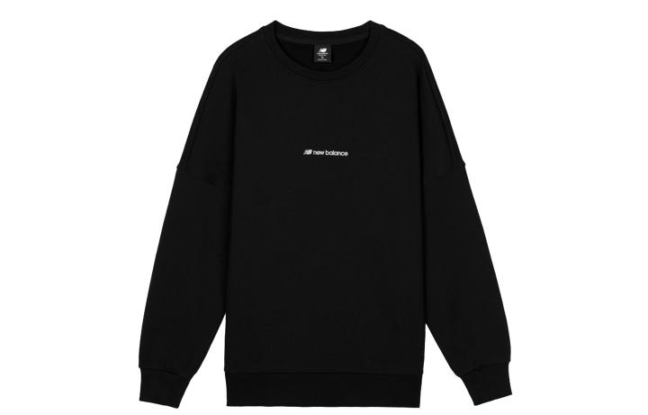 New Balance New Balance Heathertech Pullover Sweatshirt Men's Black