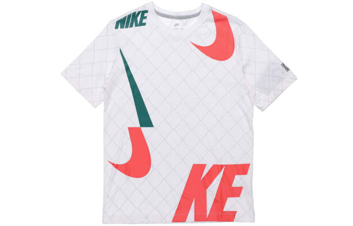 Nike Nike T Shirts Men's Crew Neck Moderate Straight Fit