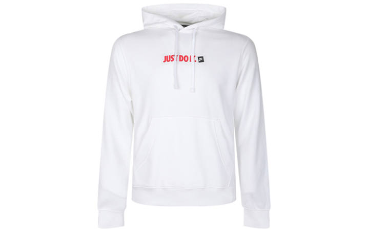 Nike Nike Sweatshirts Men's White Hooded Moderate Regular