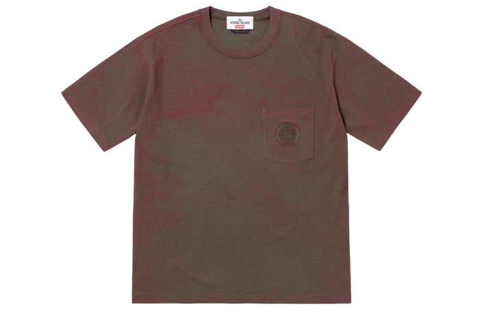 Supreme Supreme X Stone Island Pocket T Shirt