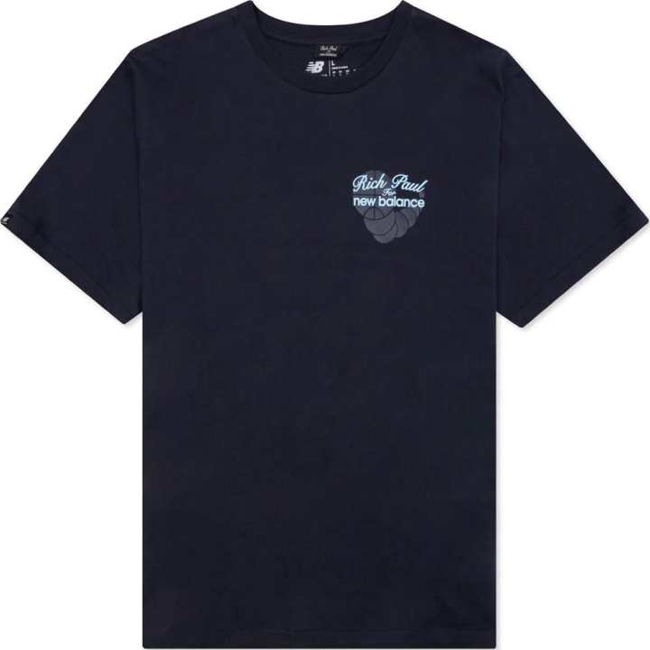 New Balance New Balance x Rich Paul T Shirt Men's Dark Blue