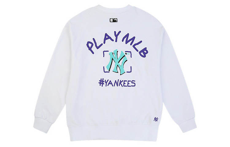 MLB MLB Sweatshirt Fall Unisex White