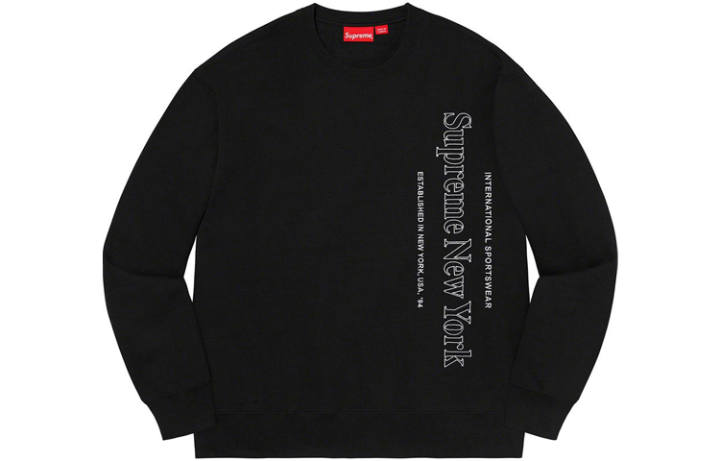 Supreme Supreme Side Logo Crewneck