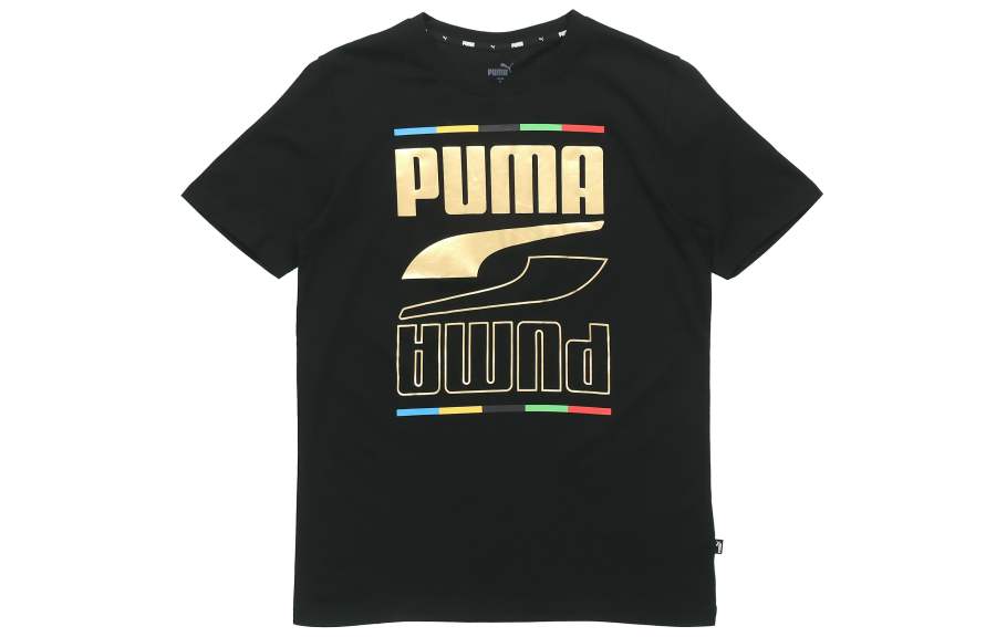 PUMA Set-in Sleeve T-Shirt Men's Black