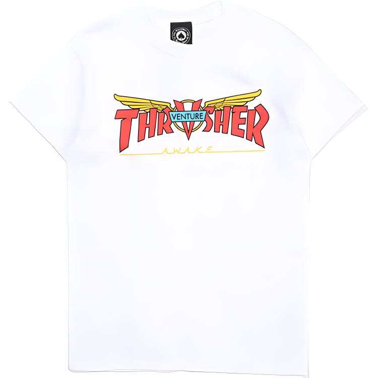 Thrasher Thrasher T Shirt US Version Unisex White