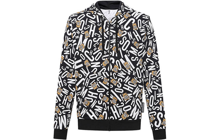 MOSCHINO Teddy Full Print Hoodie