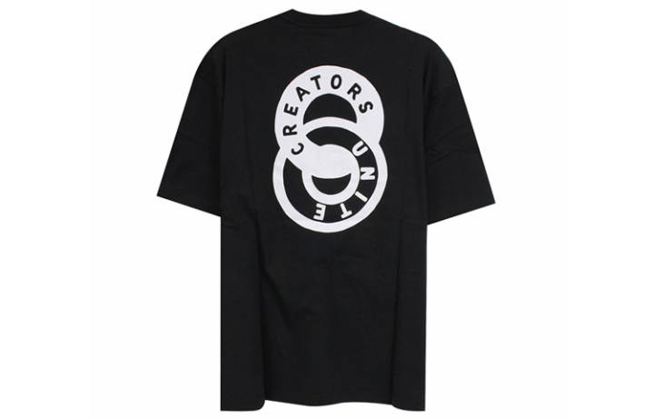 Adidas Adidas T Shirts Men's Black Crew Neck Moderate Straight Fit