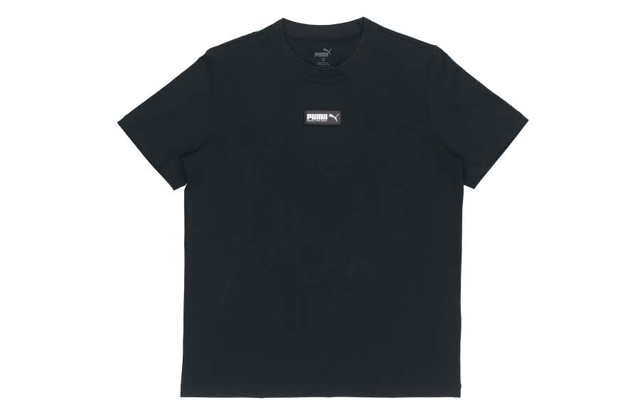 PUMA T Shirts Men's Crew Neck Moderate Straight Fit