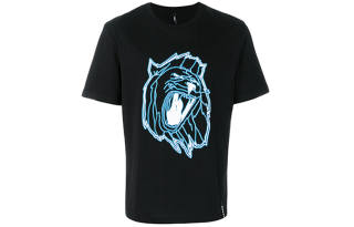VERSUS T Shirts Men's Crew Neck Moderate Straight Fit
