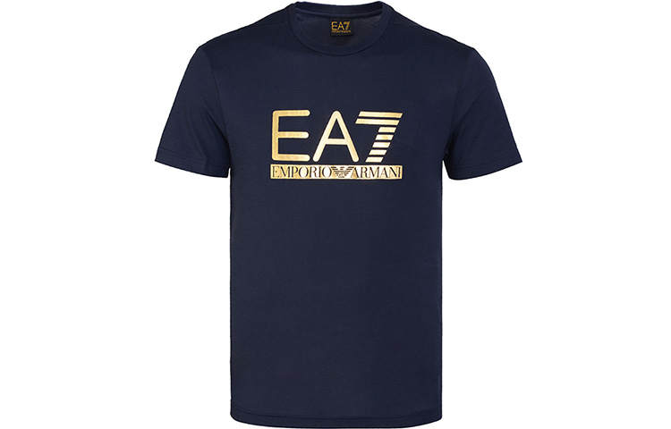 EMPORIO ARMANI EA7 T Shirt Men's Navy Blue