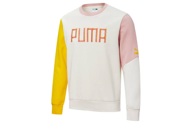 PUMA Sweatshirts Unisex Smoke Gray Crew Neck Moderate Regular
