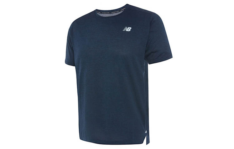 New Balance New Balance T Shirts Men's Crew Neck Moderate Straight Fit